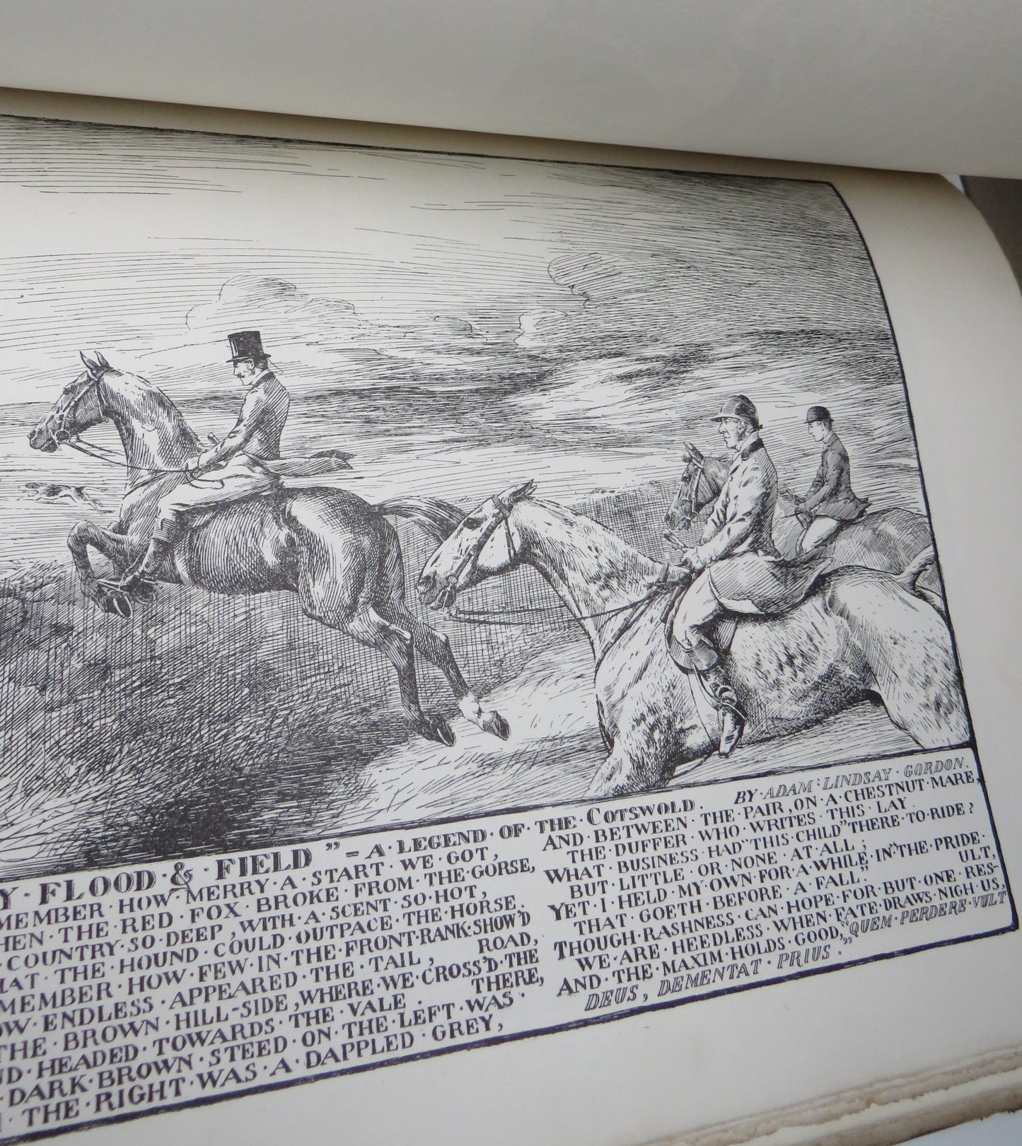 Twenty Sporting Designs With Selections From The Poets By George A.Fothergill Author Signed