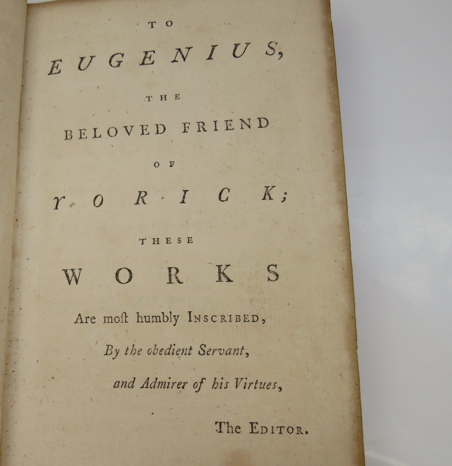 The Works Of Laurence Sterne, A.M An Account Of The Life And Writings Of The Author Volume I 1775