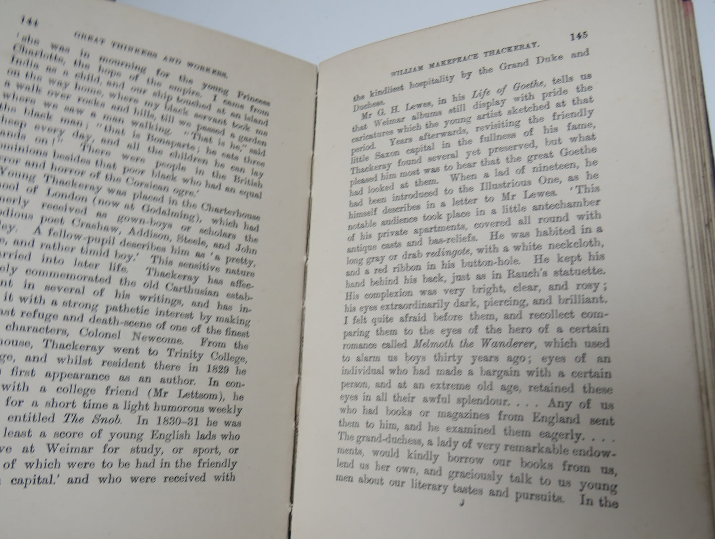 Great Thinkers And Workers Selected And Edited By Robert Cochrane