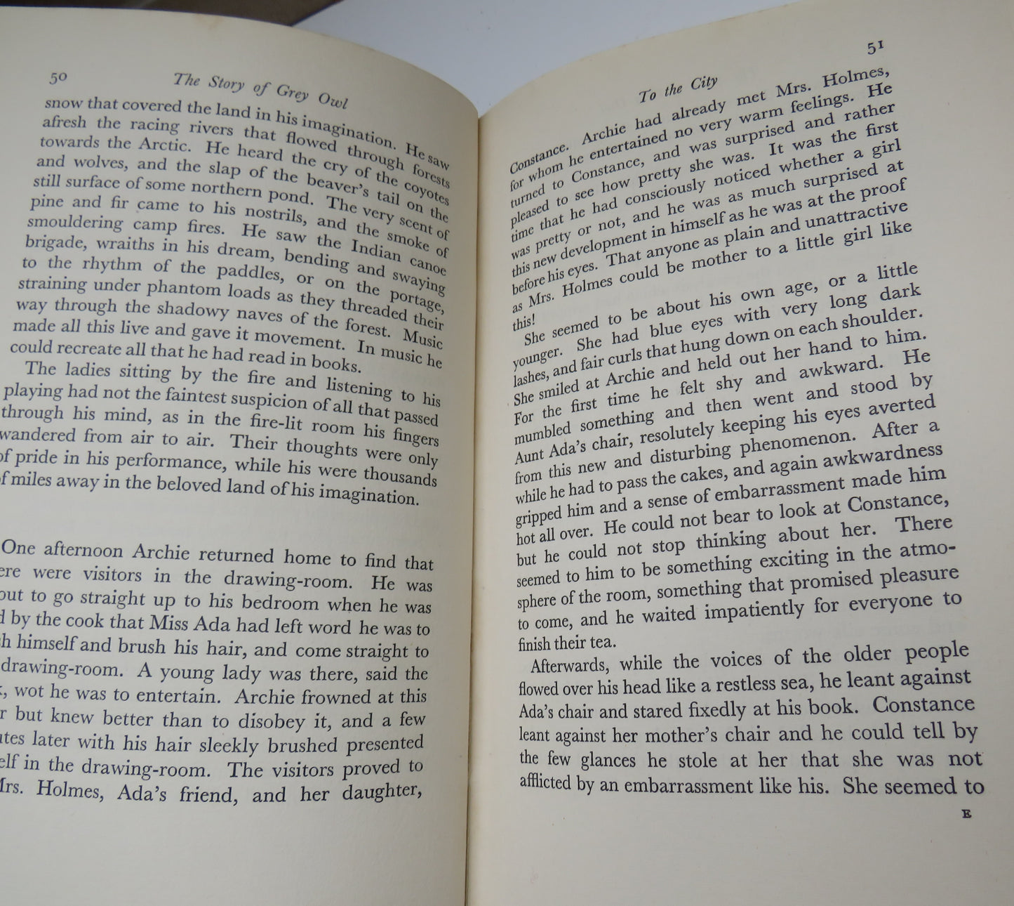 Half-Breed The Story Of Grey Owl (Wa-Sha-Quon-Asin) By Lovat Dickson 1939 1st Edition