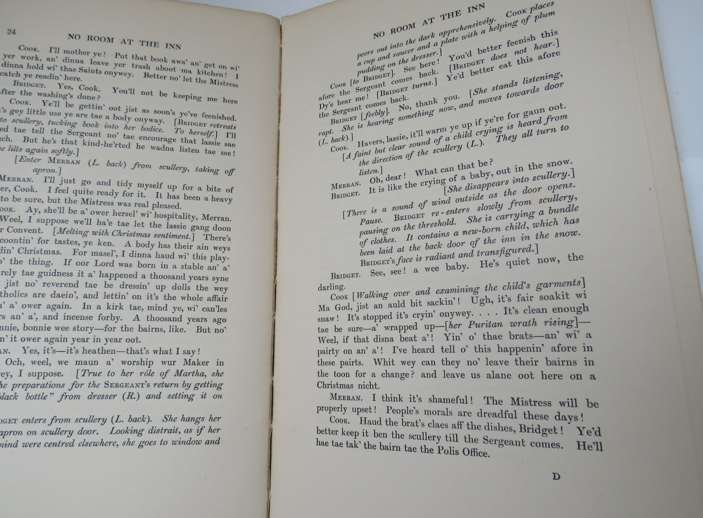 Five One-Act Plays For A Scots Theatre By David Cleghorn Thomson With A foreword By Compton Mackenzie
