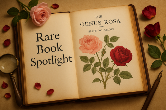 Rare Antique Book Spotlight: The Genus Rosa by Ellen Willmott
