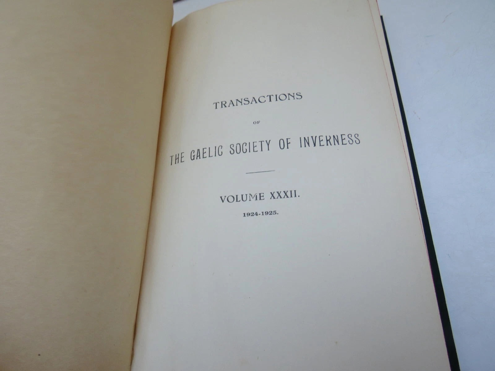 Transactions of the Gaelic Society of Inverness Vols XXX & XXXII, Book Image 5