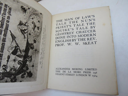The Man of Law's Tale, The Nun's Tale, The Squire's Tale by Geoffrey Chaucer (Classic Literature Boo book image 4