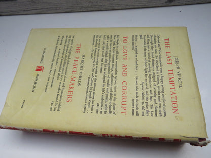The Man Who Played God A Novel By Robert St. John 1963 1st Edition Author Signed