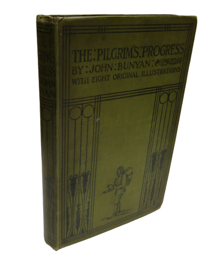 The Pilgrim's Progress by John Bunyan with Eight Original Illustrations book front cover