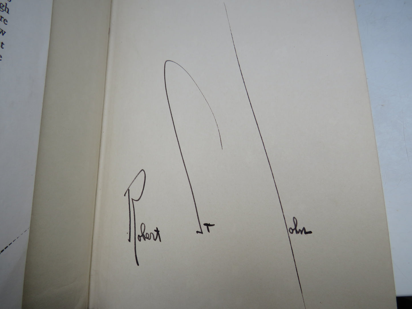 The Man Who Played God A Novel By Robert St. John 1963 1st Edition Author Signed