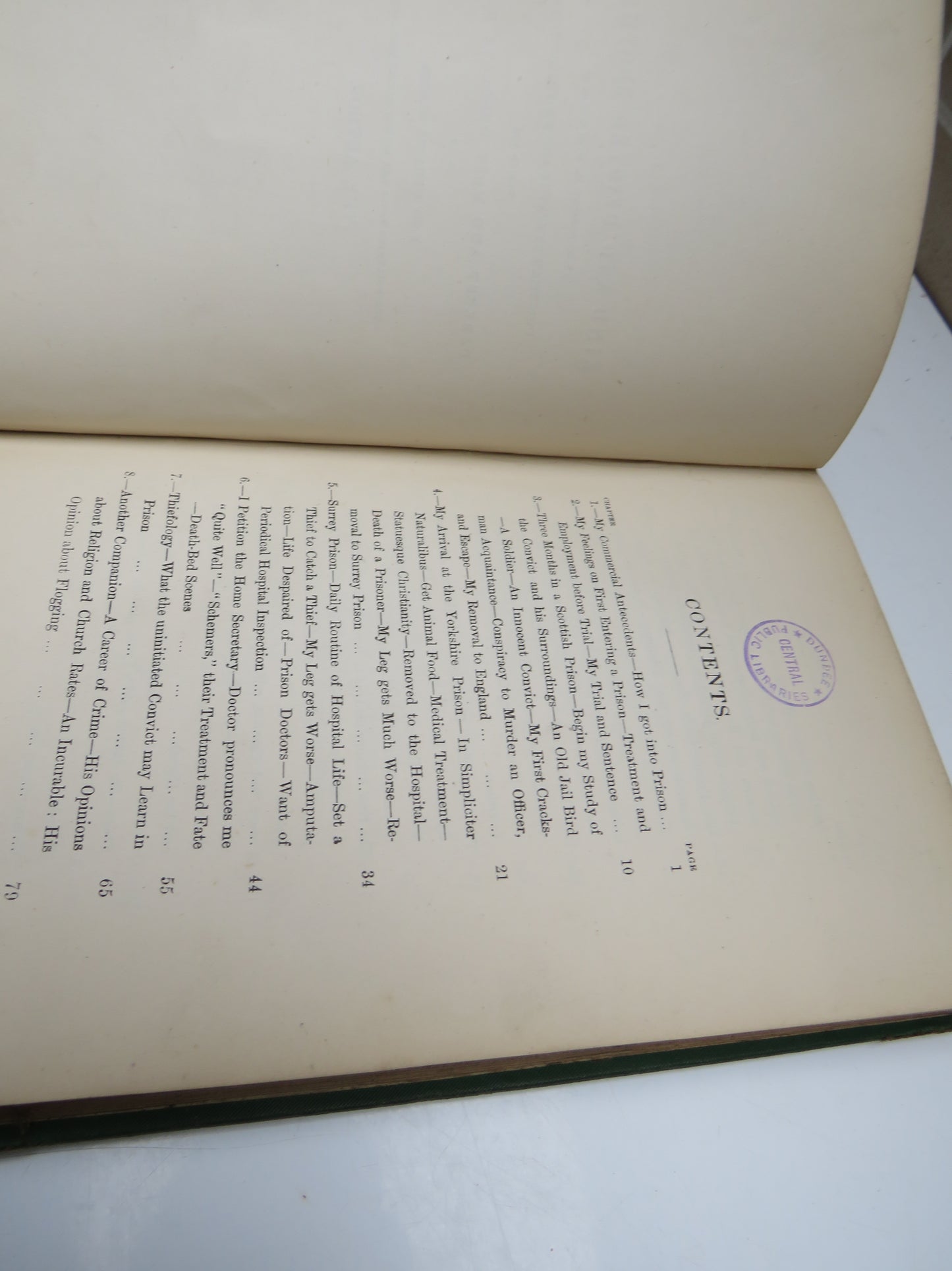 Six Years In The Prisons of England by A Merchant 1869