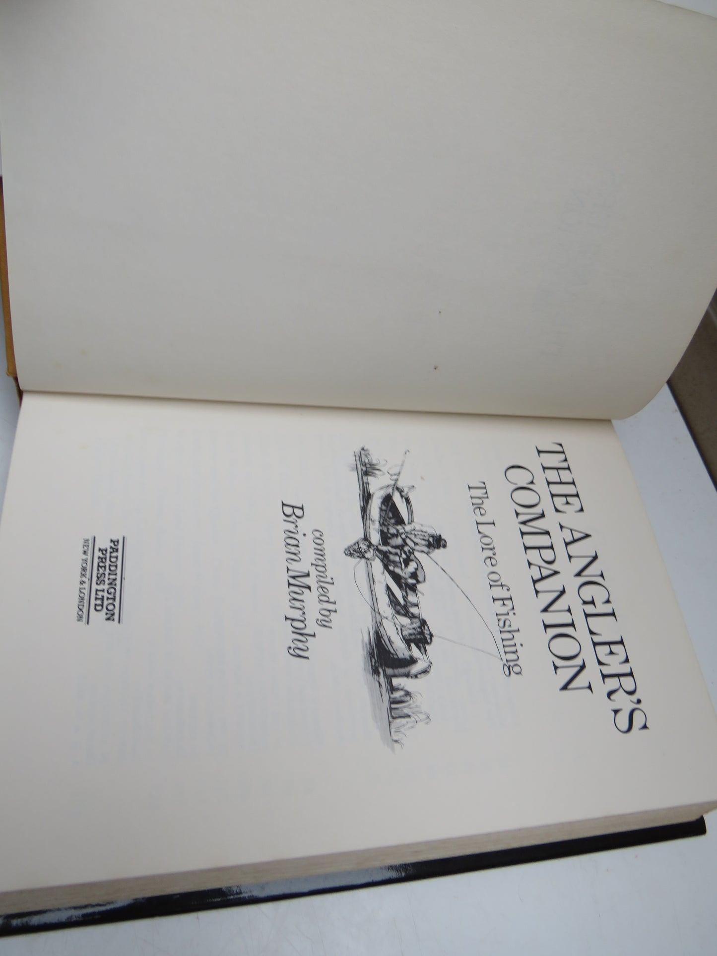 The Angler's Companion The Lore of Fishing Compiled By Brian Murphy 1978