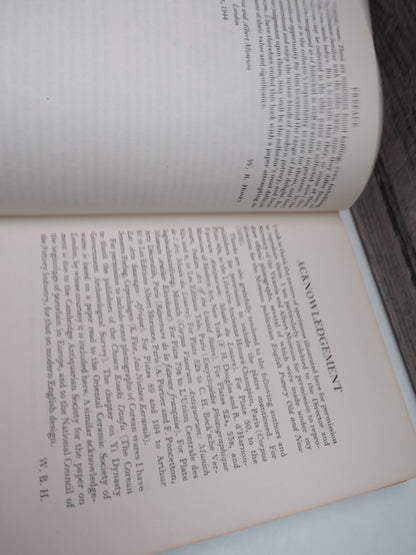 The Art of the Potter A Book For The Collector and Connoisseur By W.B. Honey 1946