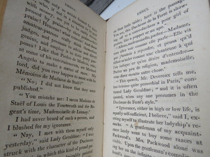 Tales of Fashionable Life By Miss Edgeworth In Three Volumes 1809