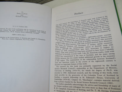 Scottish Trade With Ireland In The Eighteenth Century By L.E. Cochran 1985 book image 5