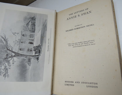 The Letters of Annie S. Swan edited by Mildred Robertson Nicoll, 1945 book image 3