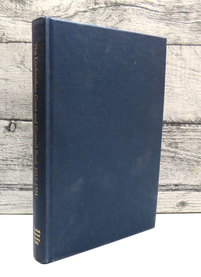 The Lochmaben Court and Council Book 1612-1721 Edited by John B Wilson 2001 book front cover