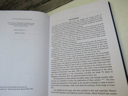 The Lochmaben Court and Council Book 1612-1721 Edited by John B Wilson 2001 book image 4