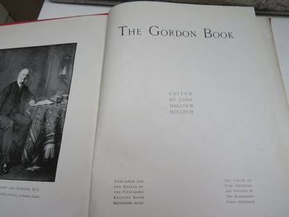 The Gordon Book Edited By John Malcolm Bulloch 1902 book image 4