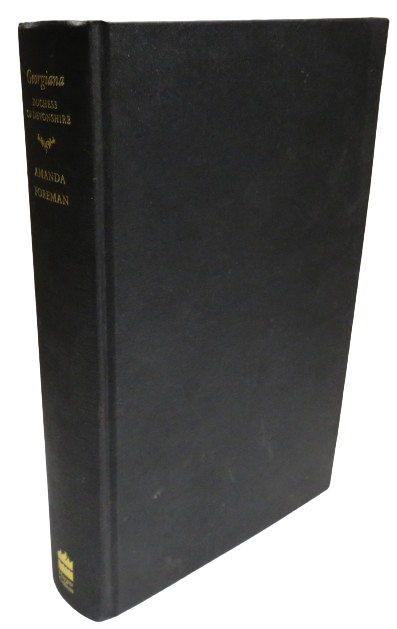 Georgiana Duchess of Devonshire By Amanda Foreman 1998 book front cover