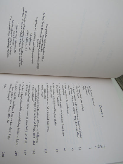 Alba Celtic Scotland In The Middle Ages Edited By Edward J. Cowan and R. Andrew McDonald 2000