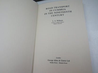 Road Transport In Cumbria In The Nineteenth Century By L.A. Williams 1975 book image 3