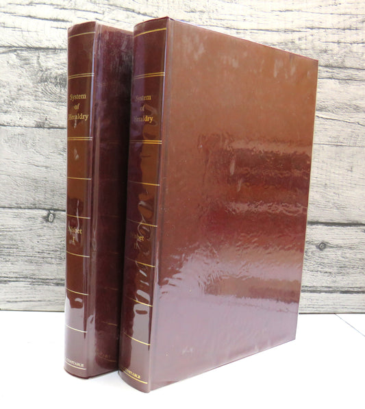 A System of Heraldry, Speculative and Practical: With The True Art of Blazon According To The Most Approved Heralds IN Europe By Alexander Nisbet 1984 Vol I & II