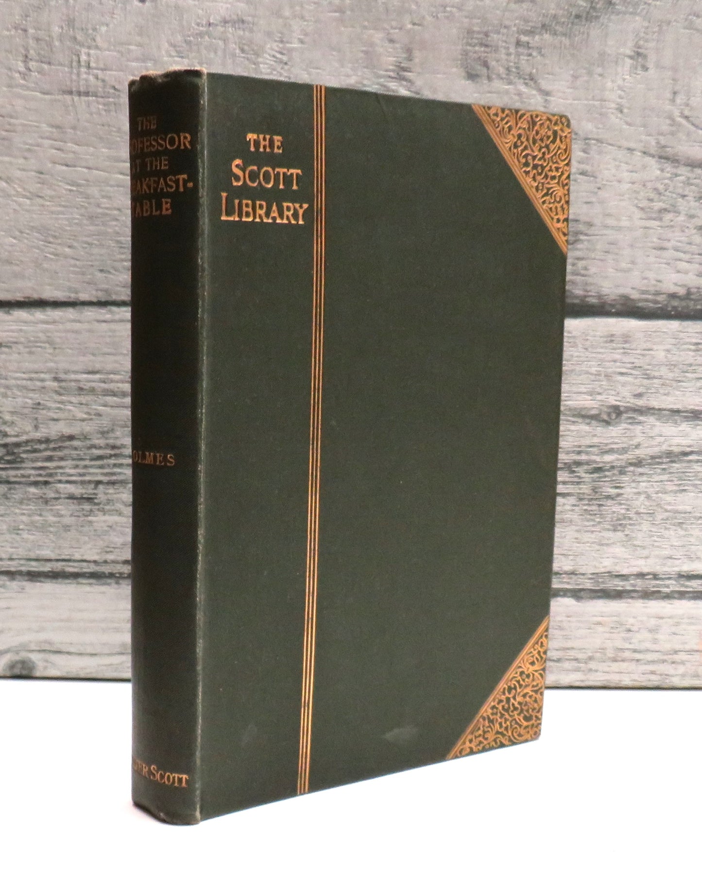 The Professor At The BreakFast Table By Oliver Wendell Holmes