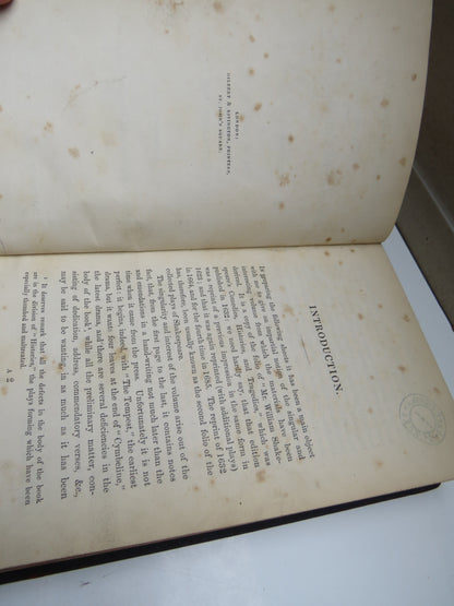 Notes and Emendations To The Text of Shakespeare's Plays From Early Manuscript Corrections In A Copy book image 5