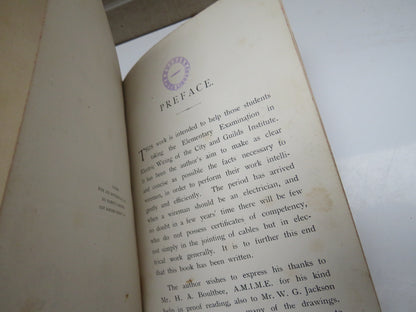 The Theory and Practice of Electric Wiring By W.S. Ibbetson 1909 book image 5