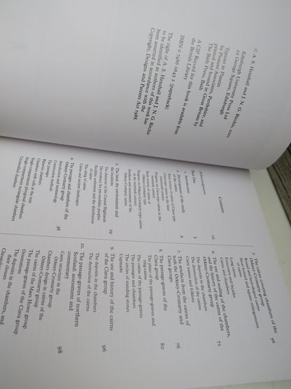 The Chambered Cairns of the Central Highlands An Inventory of the Structures and Their Contents By A. S. Henshall and J. N. G. Ritchie 2001