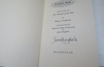 The Story of The Tennants of the Glen By Nancy Crathorne Completed By Katharine Elliot of Harwood &  book image 3