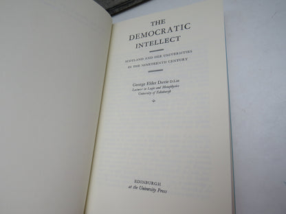 The Demographic Intellect Scotland and Her Universities In The Nineteenth Century By George Elder Da book image 4
