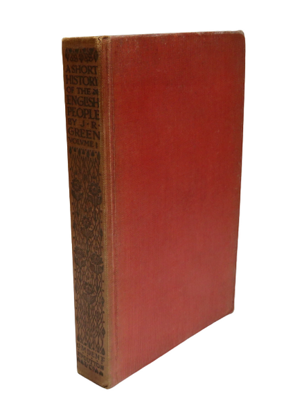 A Short History of the English People by John Richard Green, Volume One book front cover