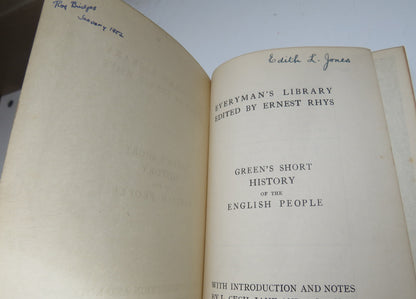 A Short History of the English People by John Richard Green, Volume One book image 3