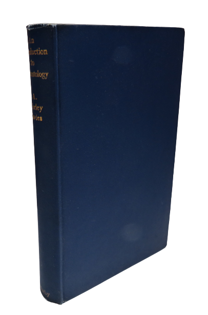 An Introduction to Palaeontology by A. Morley Davies, 1951 book front cover