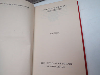 The Last Days of Pompeii By Lord Lytton 1948