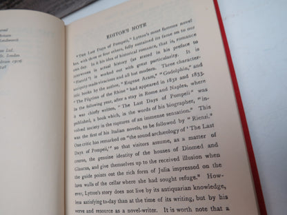 The Last Days of Pompeii By Lord Lytton 1948
