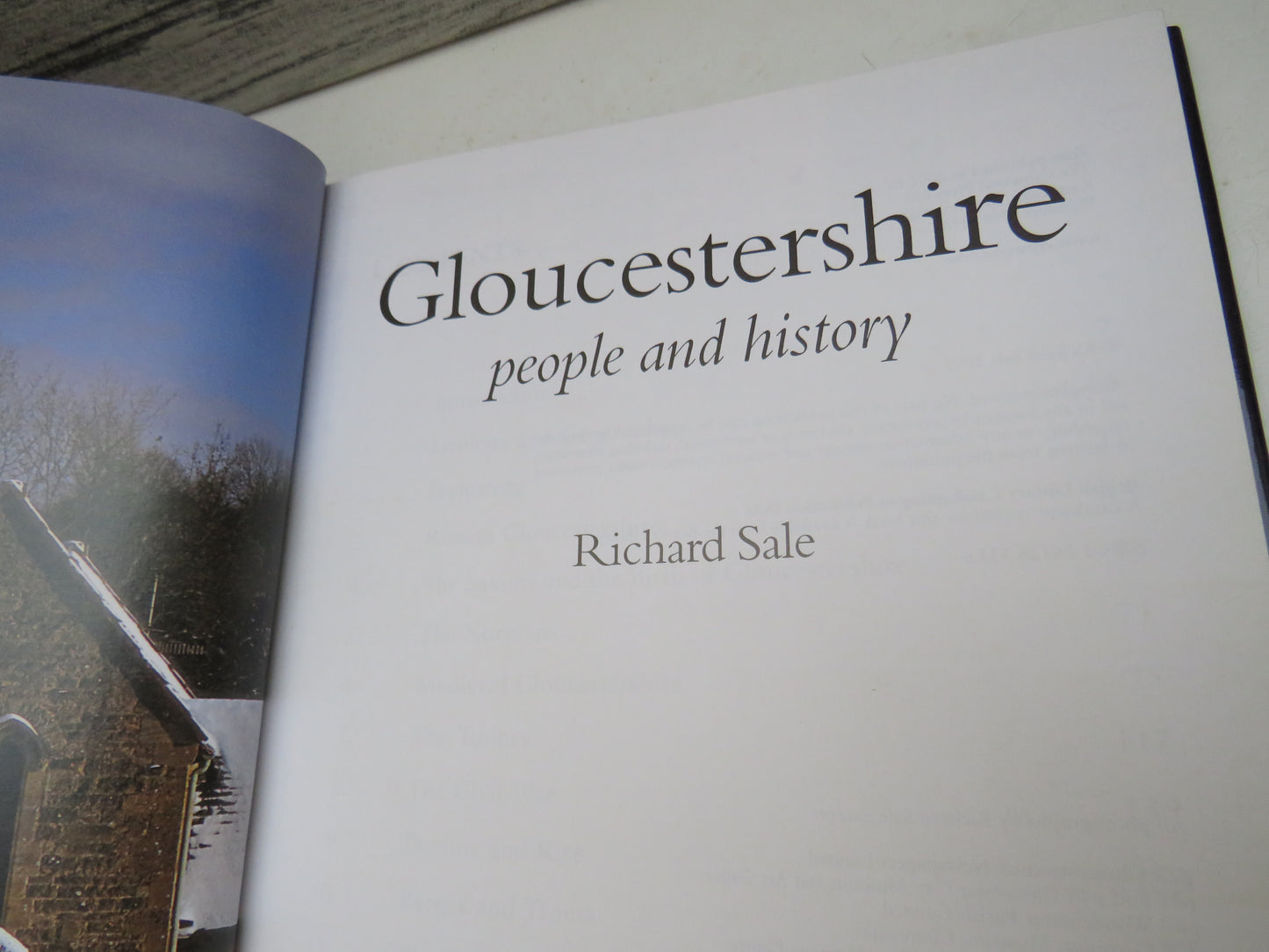 Gloucestershire People and History By Richard Sale 2002