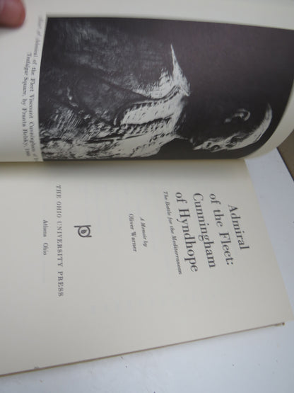 Admiral of the Fleet: Cunningham of Hyndhope A Battle For The Mediterranean A Memoir by Oliver Warne book image 3