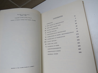 Admiral of the Fleet: Cunningham of Hyndhope A Battle For The Mediterranean A Memoir by Oliver Warne book image 4