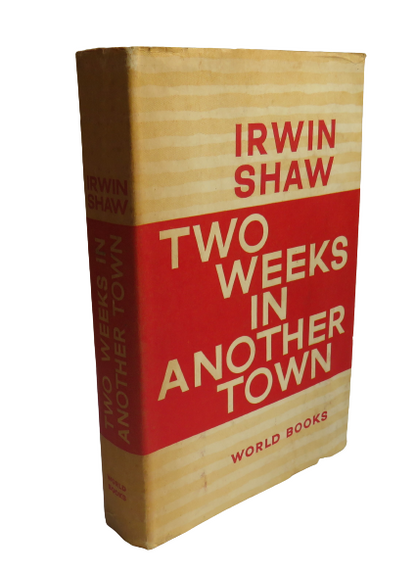 Two Weeks in Another Town by Irwin Shaw, 1960 book front cover