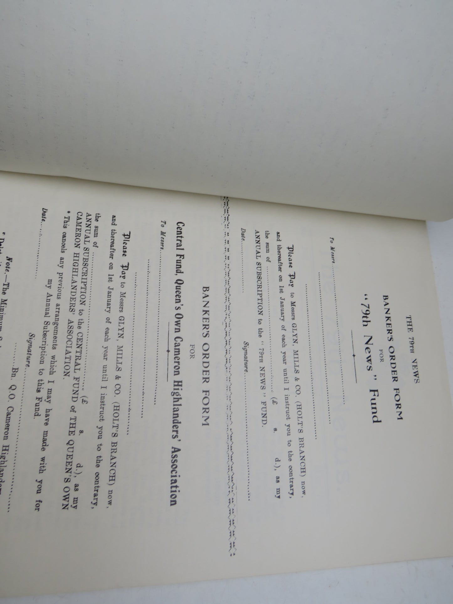 The Queen's Own Cameron Highlanders The 79th News May 1957