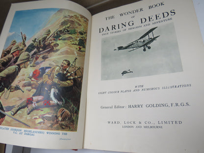 The Wonder Book of Daring Deeds True Stories of Heroism and Adventure book image 5