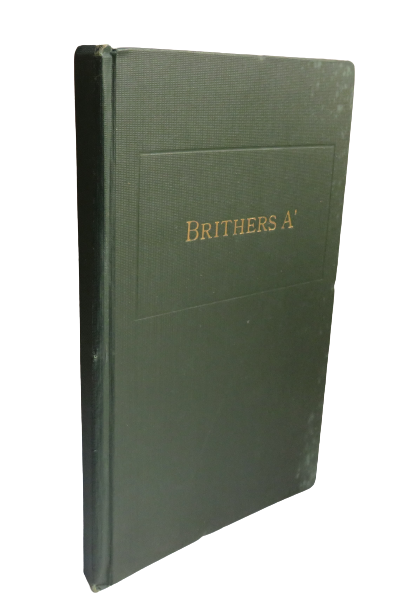 Brithers A' A Minute a Day with Burns, poet, lover and prophet of Brotherhood by Peter Esslemont book front cover