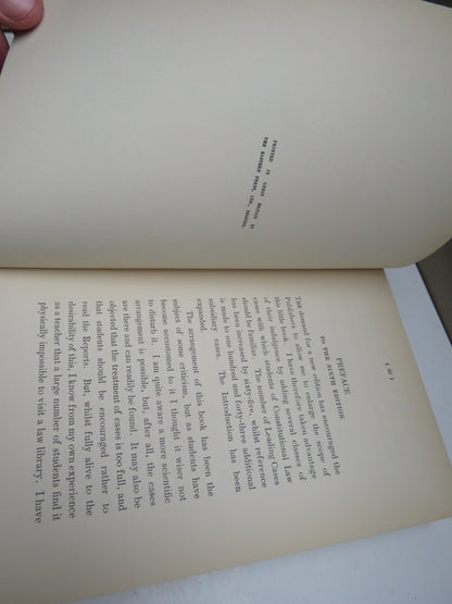 Thomas & Bellot's Leading Classes In Constitutional Law by Hugh H.L. Bellot 1927 book image 5