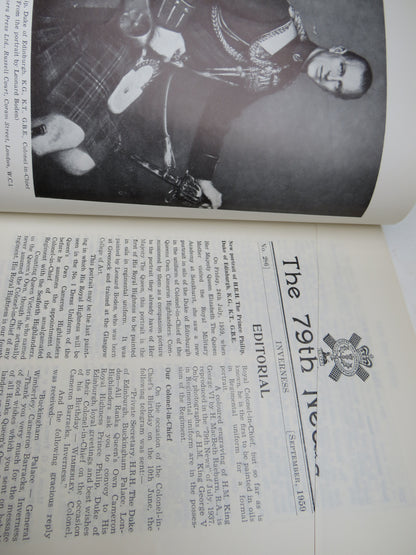 The Queen's Own Cameron Highlanders The 79th News - September 1959
