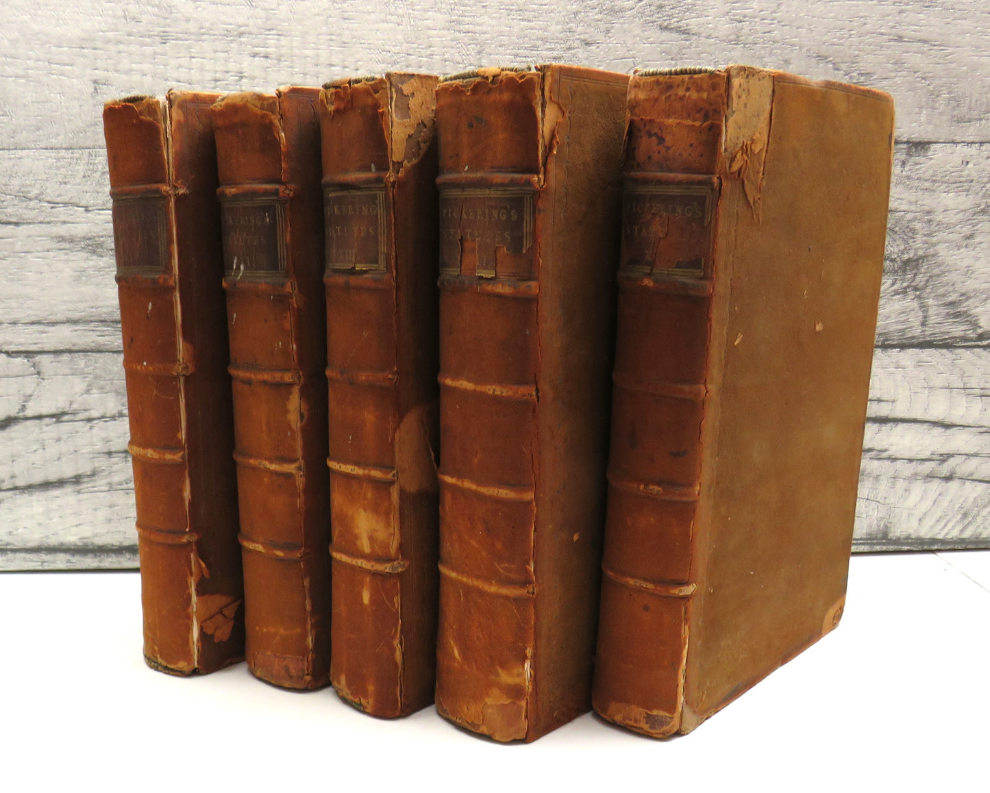 The Statutes At Large From King George II Vol XIX, XX, XXI XXII, XXIII  1765, 1766