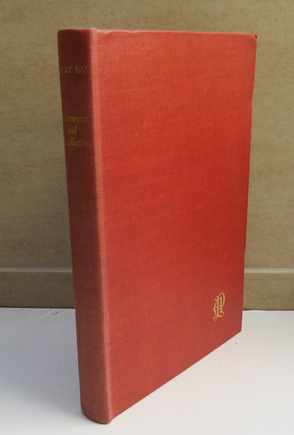 Adventures and Recollections by Albert Pam, 1945, Signed Copy book image 2