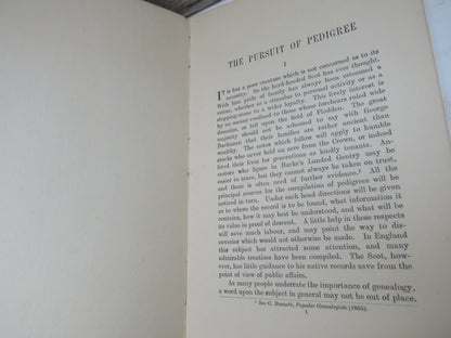 The Pursuit of Pedigree By Hector M'Kenchnie 1928