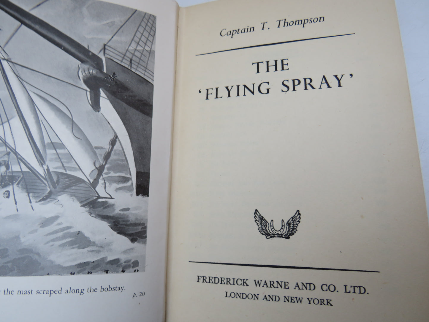 The 'Flying Spray' By Captain T. Thompson