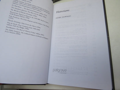 Historians By Daniel Snowman 2007 book image 3