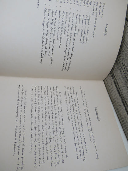 Badenoch A Car Guide To The Historical Buildings of the District 1975